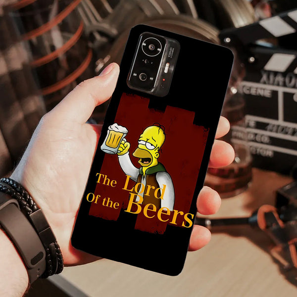 Husa compatibila cu Xiaomi Mi 11 Lite model The Lord of Beers, Silicon, TPU, Viceversa