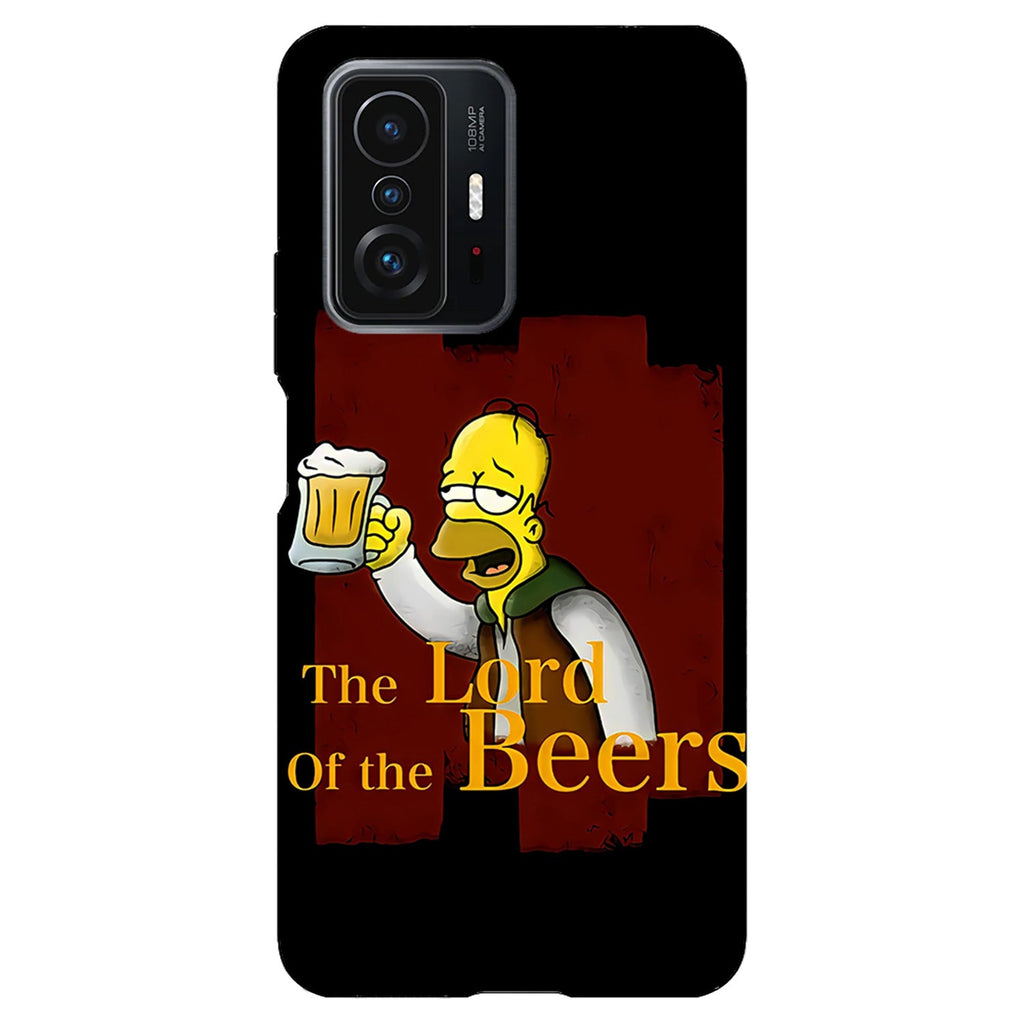 Husa compatibila cu Xiaomi Mi 11 Lite model The Lord of Beers, Silicon, TPU, Viceversa