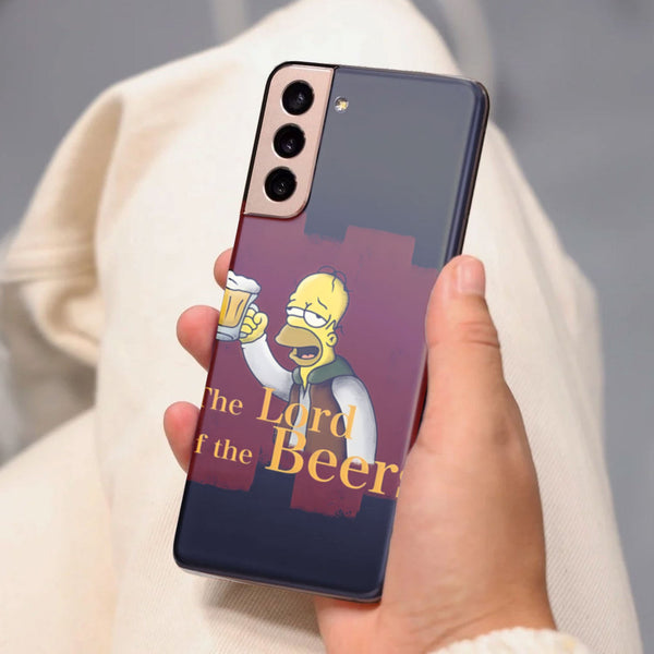 Husa Samsung Galaxy S21 FE model The Lord of Beers, Silicon, TPU, Viceversa