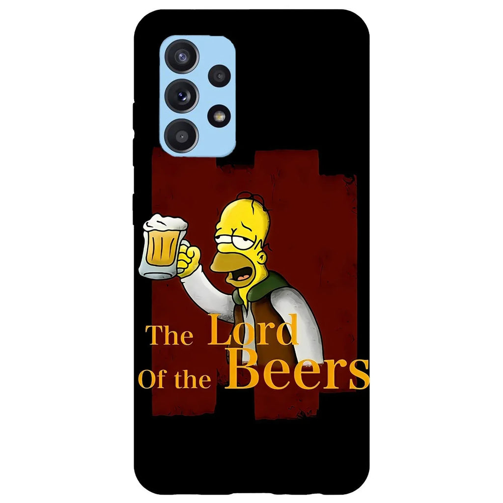 Husa compatibila cu Samsung Galaxy A73 5G model The Lord of Beers, Silicon, TPU, Viceversa - Viceversa