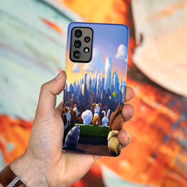 Husa compatibila cu Samsung Galaxy A53 5G model The Secret Life of Pets, Silicon, TPU, Viceversa - Viceversa