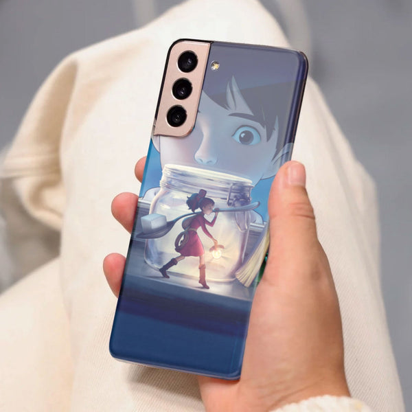 Husa compatibila cu Samsung Galaxy S21 FE model The Secret World of Arrietty, Silicon, TPU, Viceversa