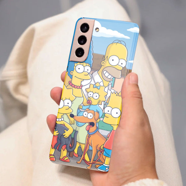 Husa compatibila cu Samsung Galaxy S20 model The Simpsons, Silicon, TPU, Viceversa