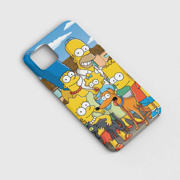 Husa compatibila cu Apple iPhone 12 model The Simpsons, Silicon, TPU, Viceversa - Viceversa