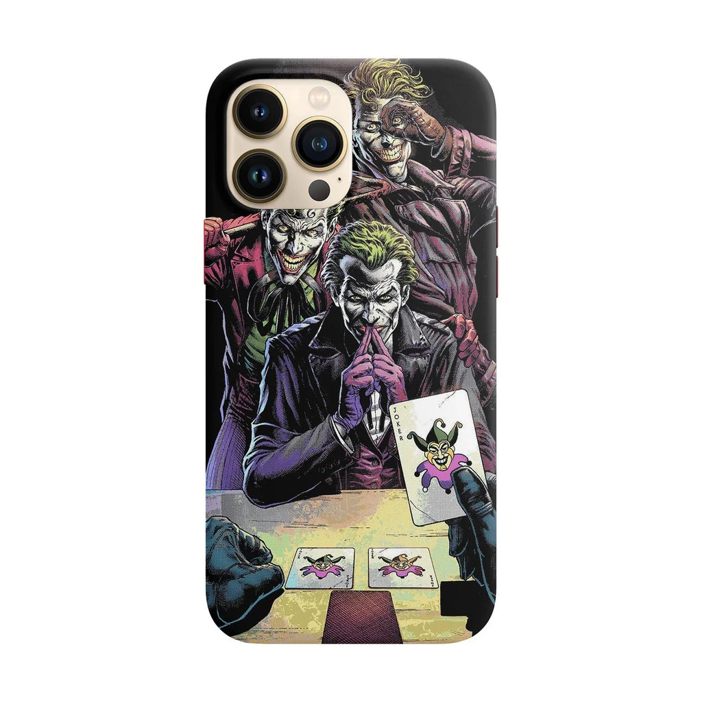 Husa compatibila cu Apple iPhone 12 Mini model The three Jokers,Silicon, Tpu, Viceversa - Viceversa