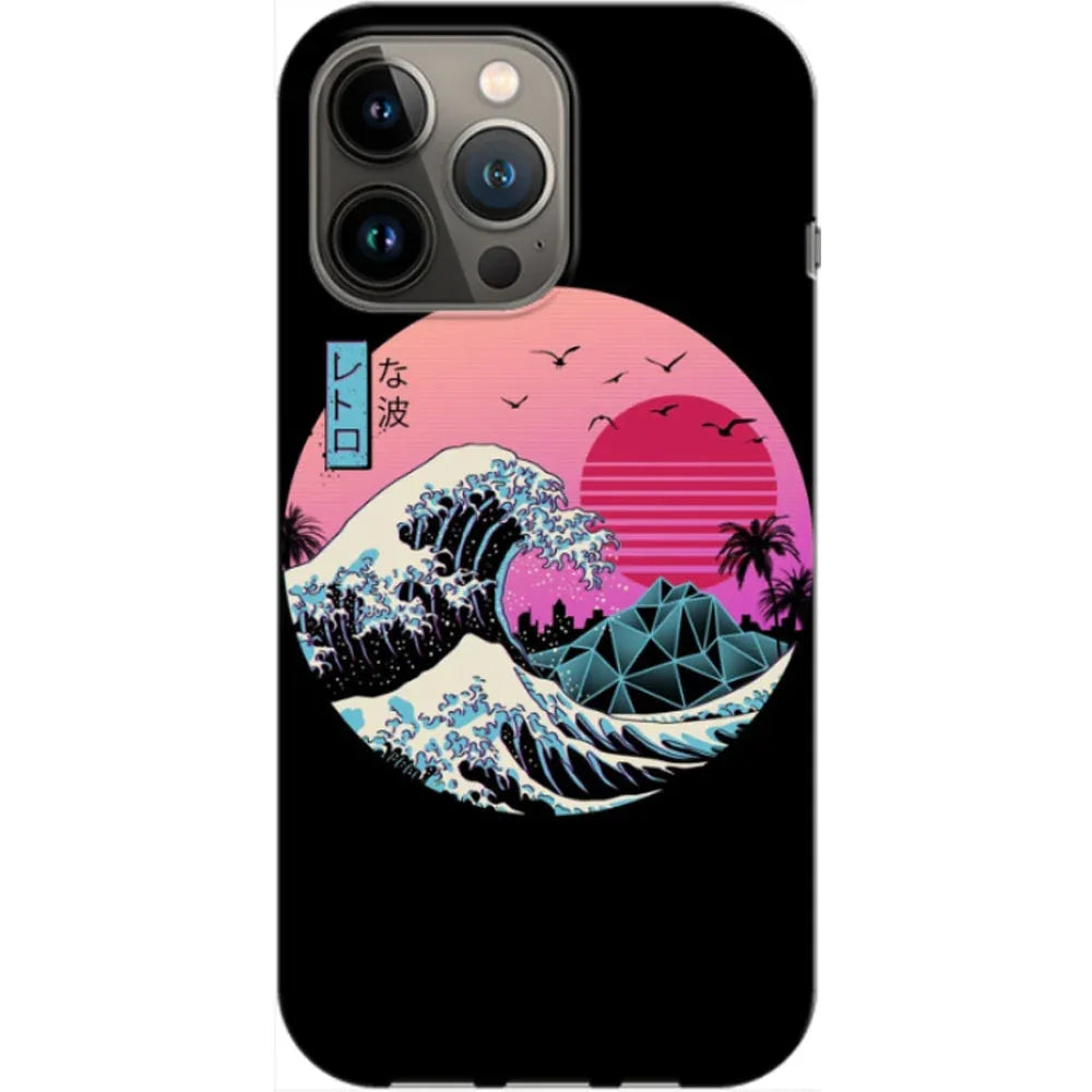 Husa Apple iPhone 11 Pro Max model The great Wave of Kanagawa, Silicon, TPU, Viceversa - Viceversa