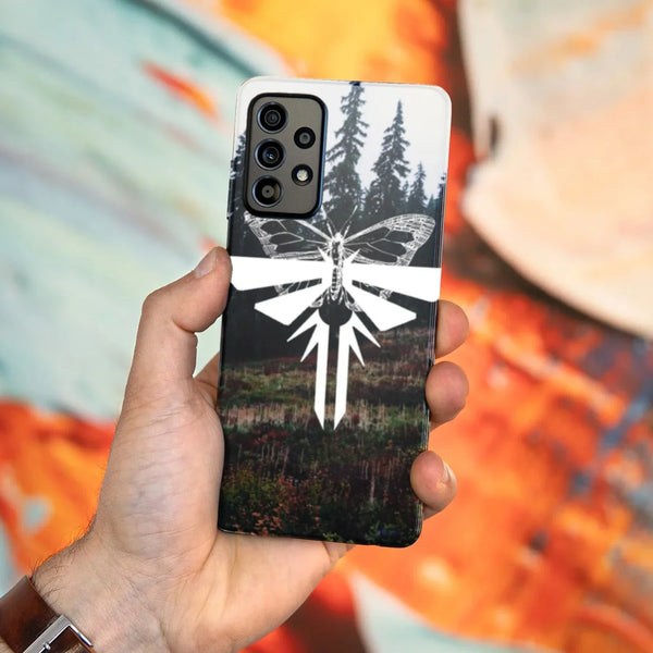 Husa compatibila cu Samsung Galaxy A53 5G model The last of us Fireflies, Silicon, TPU, Viceversa - Viceversa