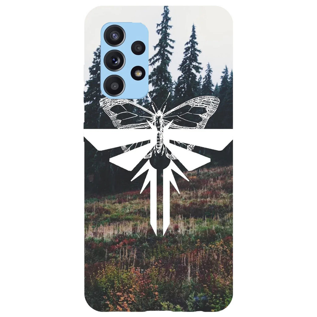 Husa compatibila cu Samsung Galaxy A53 5G model The last of us Fireflies, Silicon, TPU, Viceversa - Viceversa