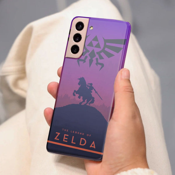 Husa compatibila cu Samsung Galaxy S21 FE model The legend of Zelda, Silicon, TPU, Viceversa