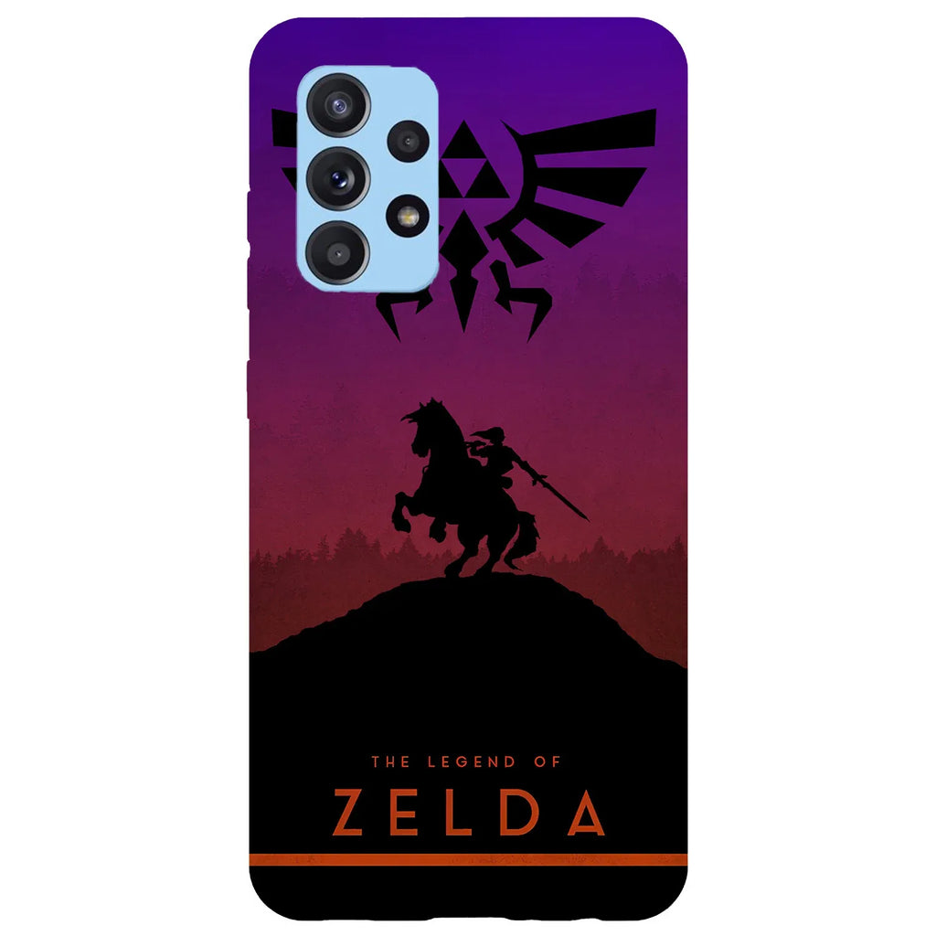 Husa compatibila cu Samsung Galaxy A53 5G model The legend of Zelda, Silicon, TPU, Viceversa - Viceversa