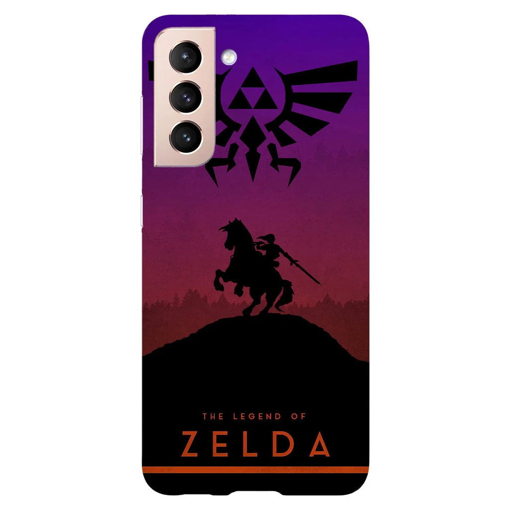 Husa compatibila cu Samsung Galaxy S21 Ultra model The legend of Zelda, Silicon, TPU, Viceversa - Viceversa