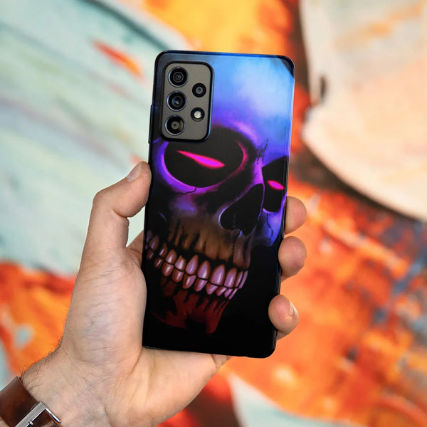 Husa compatibila cu Samsung Galaxy A53 5G model The look of death, Silicon, TPU, Viceversa - Viceversa