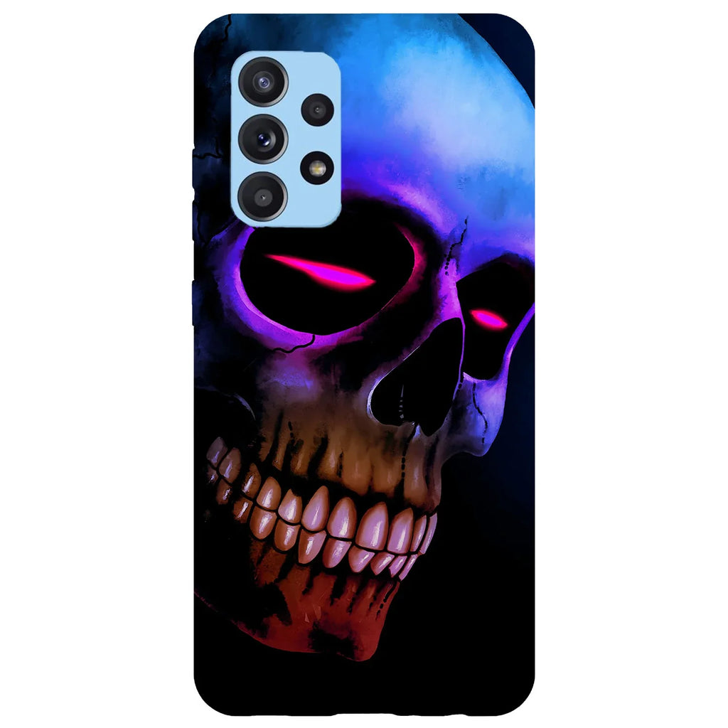 Husa compatibila cu Samsung Galaxy A53 5G model The look of death, Silicon, TPU, Viceversa - Viceversa