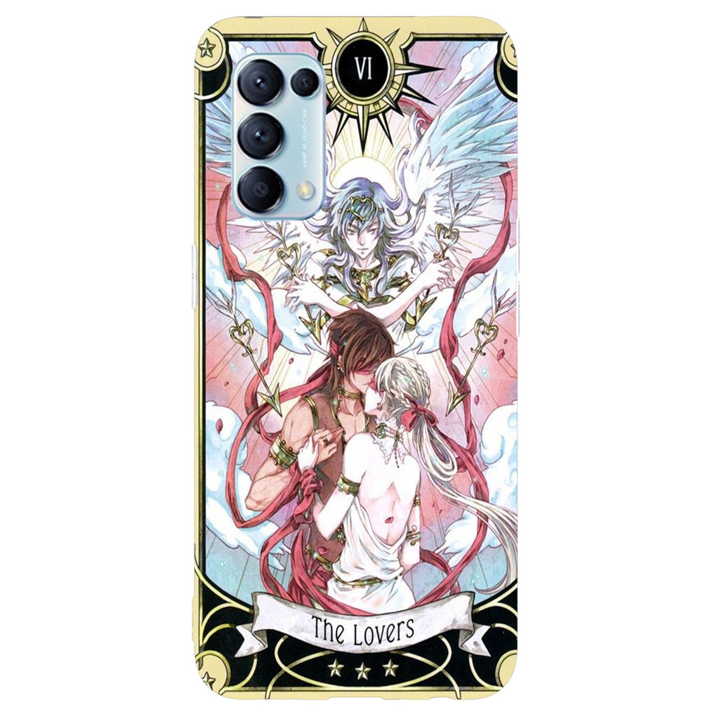 Husa compatibila cu Oppo Reno 5 4G model The Lovers, Silicon, TPU, Viceversa