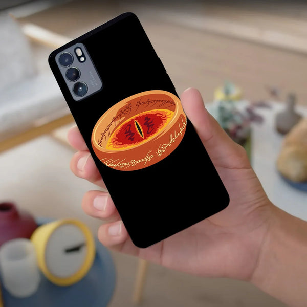 Husa compatibila cu Oppo Find X3 model The one ring, Silicon, TPU, Viceversa - Viceversa