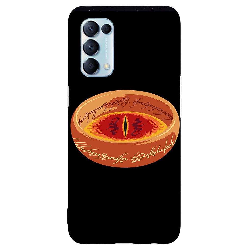 Husa compatibila cu Oppo Reno 5 4G model The one ring, Silicon, TPU, Viceversa