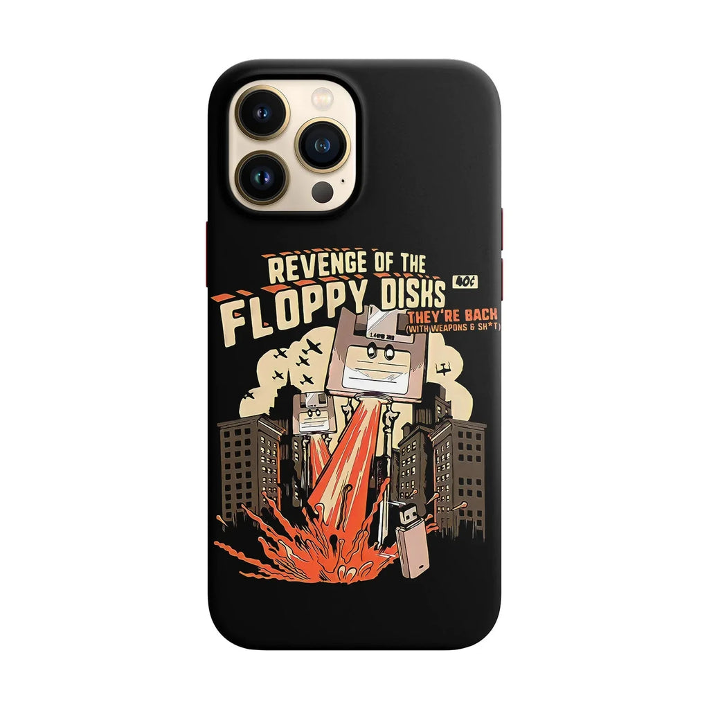 Husa compatibila cu Apple iPhone 11 Pro Max model The revenge of flppy disk,Silicon, Tpu, Viceversa - Viceversa