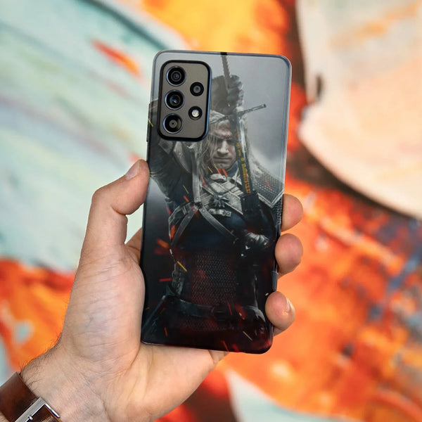 Husa compatibila cu Samsung Galaxy A53 5G model The witcher, Silicon, TPU, Viceversa - Viceversa