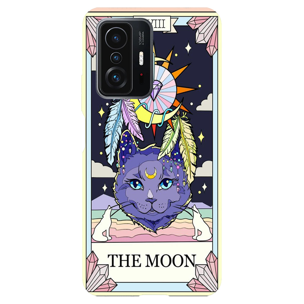 Husa compatibila cu Xiaomi Mi 11T Pro model The moon cat, Silicon, TPU, Viceversa