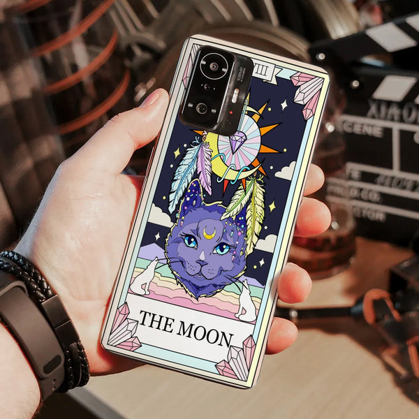 Husa compatibila cu Xiaomi Mi Note 10 Pro model The moon cat, Silicon, TPU, Viceversa