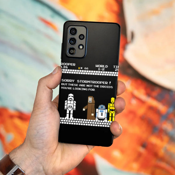 Husa compatibila cu Samsung Galaxy A53 5G model These aren't the droids you're looking for, Silicon, TPU, Viceversa - Viceversa