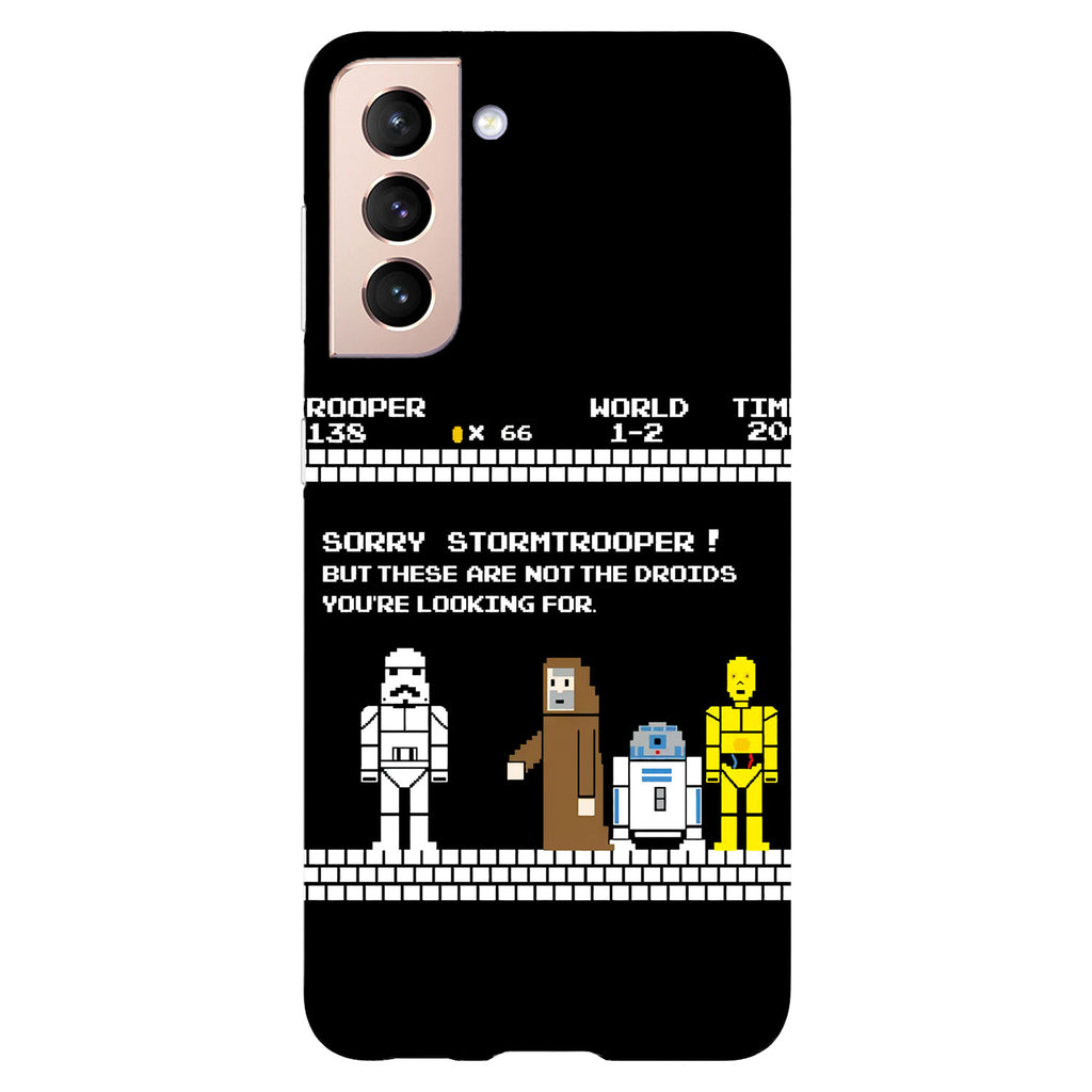 Husa compatibila cu Samsung Galaxy S22 model These aren't the droids you're looking for, Silicon, TPU, Viceversa