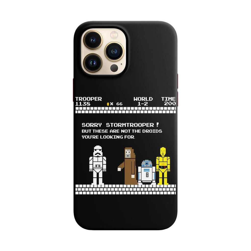 Husa compatibila cu Apple iphone 13 Pro model These aren't the droids you're looking for,Silicon, Tpu, Viceversa - Viceversa