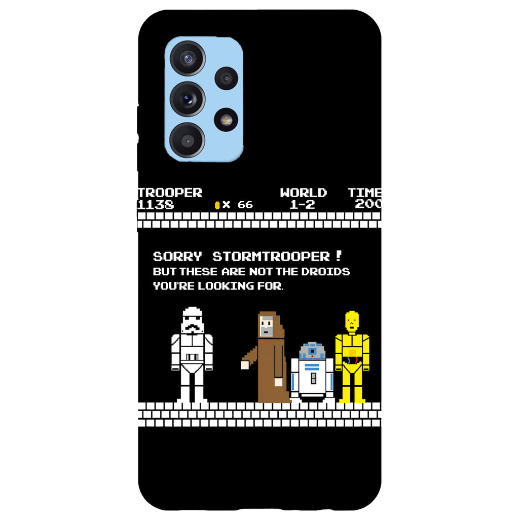 Husa compatibila cu Samsung Galaxy A53 5G model These aren't the droids you're looking for, Silicon, TPU, Viceversa