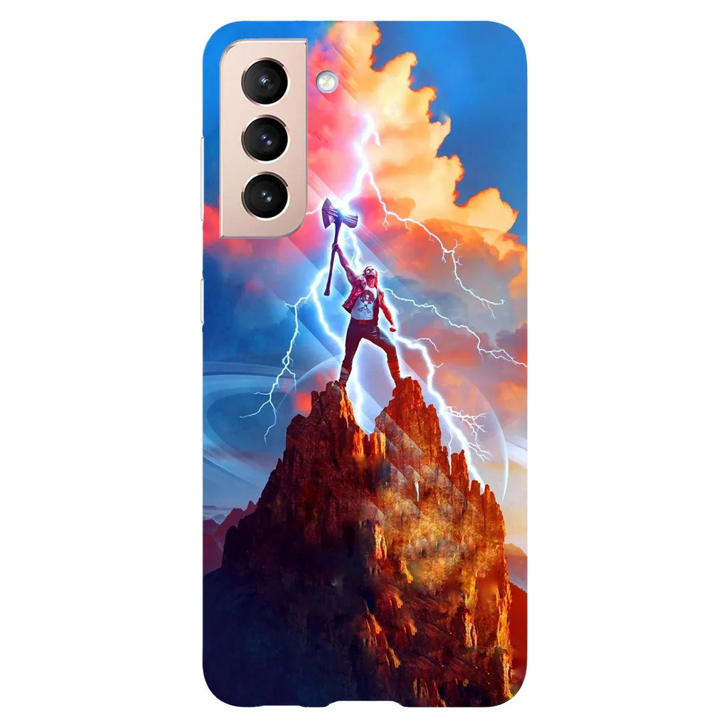 Husa compatibila cu Samsung Galaxy S21 Ultra model Thor love and thunder, Silicon, TPU, Viceversa - Viceversa