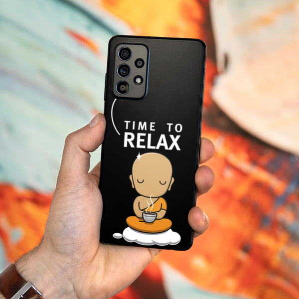 Husa Samsung Galaxy Galaxy A72 model Time to relax, Silicon, TPU, Viceversa