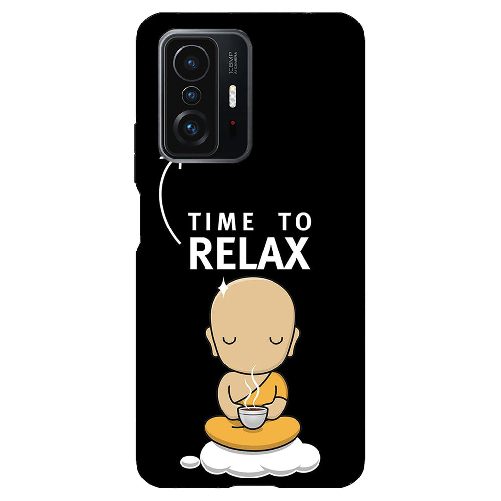 Husa compatibila cu Xiaomi Mi Note 10 Pro model Time to relax, Silicon, TPU, Viceversa