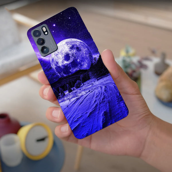Husa compatibila cu Oppo A12 4G model To the moon, Silicon, TPU, Viceversa - Viceversa