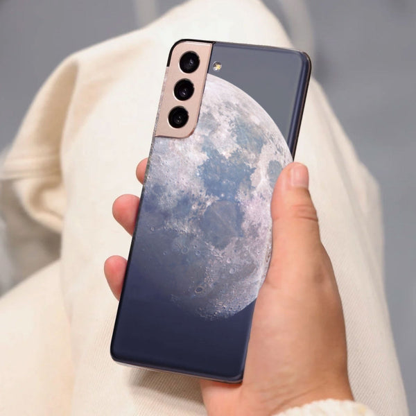 Husa compatibila cu Samsung Galaxy S21 FE model To the moon and back, Silicon, TPU, Viceversa