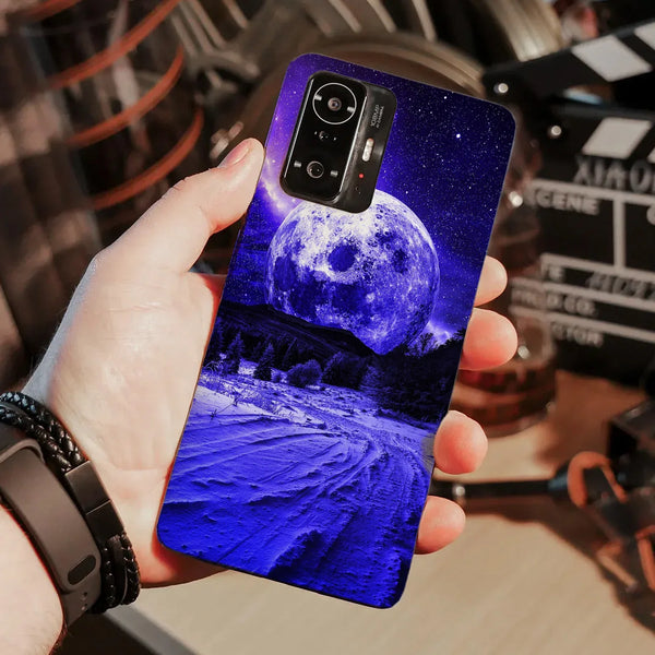 Husa compatibila cu Xiaomi Mi 11T Pro model To the moon, Silicon, TPU, Viceversa - Viceversa