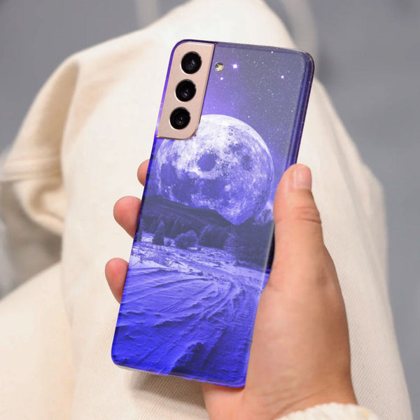 Husa Samsung Galaxy S21 FE model To the moon, Silicon, TPU, Viceversa