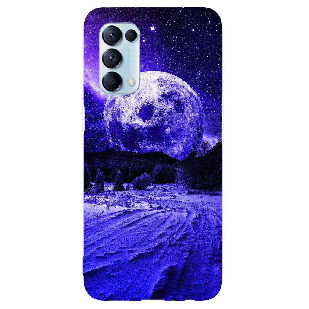 Husa compatibila cu Oppo Reno 4 5G model To the moon, Silicon, TPU, Viceversa - Viceversa