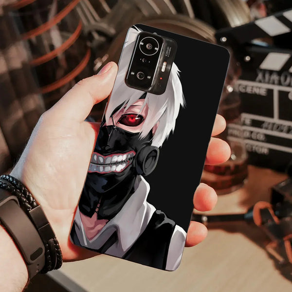 Husa compatibila cu Xiaomi Mi 11T Pro model Tokyo Ghoul Ken Kaneki, Silicon, TPU, Viceversa - Viceversa
