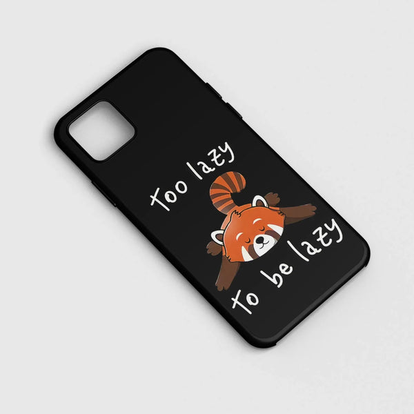Husa compatibila cu Apple iPhone 11 Pro Max model Too lazy to be lazy, Silicon, TPU, Viceversa - Viceversa