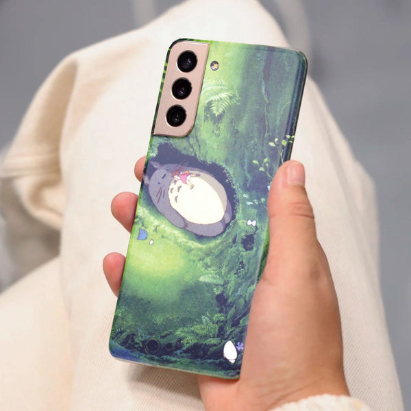 Husa compatibila cu Samsung Galaxy S21 FE model Totoro Nap, Silicon, TPU, Viceversa