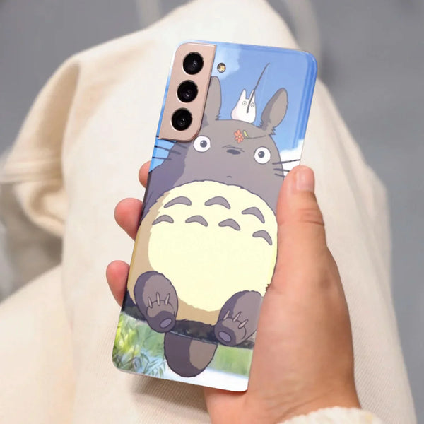 Husa compatibila cu Samsung Galaxy S20 Ultra model Totoro fishing, Silicon, TPU, Viceversa - Viceversa