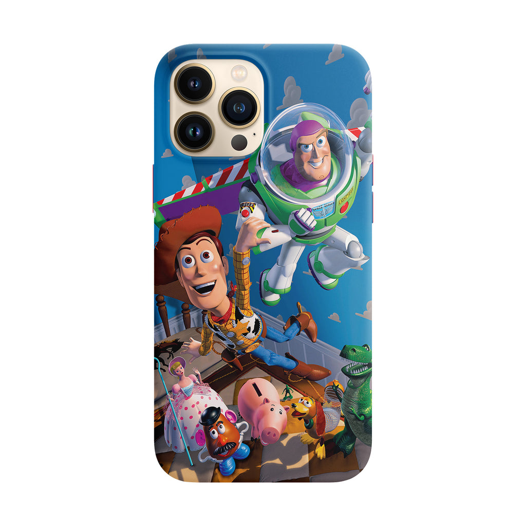 Husa compatibila cu Apple iPhone 13 model Toy Story, Silicon, TPU, Viceversa