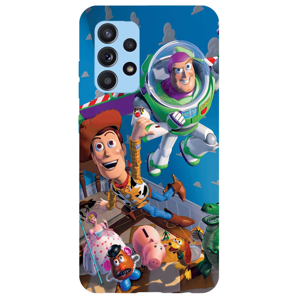Husa compatibila cu Samsung Galaxy A53 5G model Toy Story, Silicon, TPU, Viceversa - Viceversa