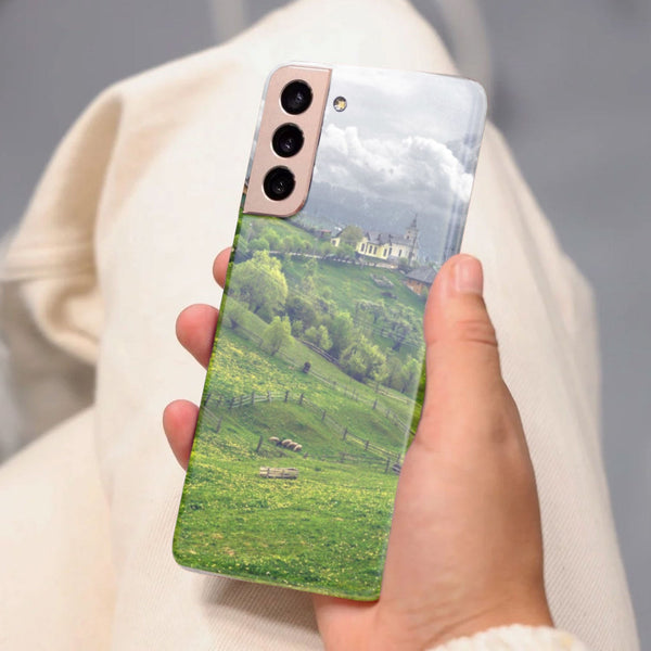 Husa compatibila cu Samsung Galaxy S21 FE model Transylvania village, Silicon, TPU, Viceversa