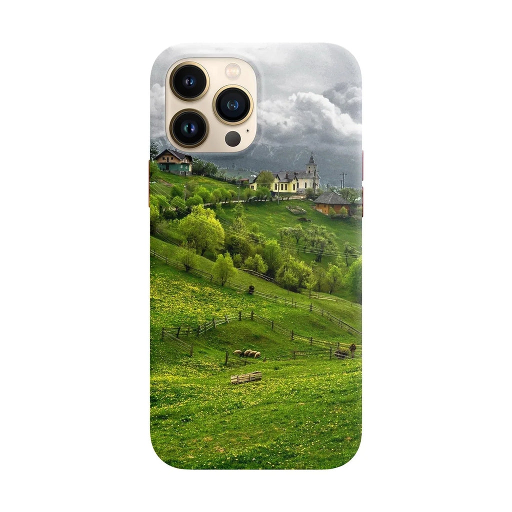 Husa compatibila cu Apple iPhone 11 model Transylvania village,Silicon, Tpu, Viceversa - Viceversa
