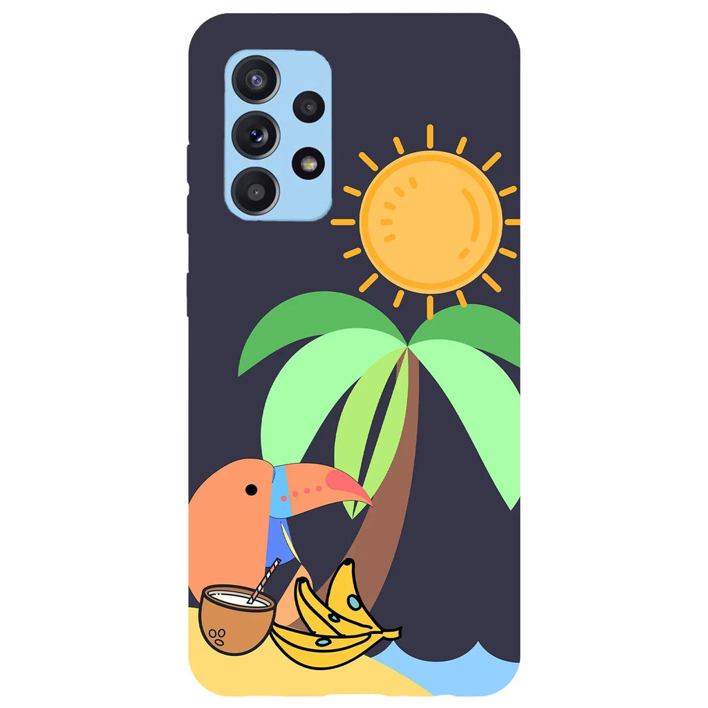 Husa compatibila cu Samsung Galaxy A53 5G model Tropical Life, Silicon, TPU, Viceversa - Viceversa
