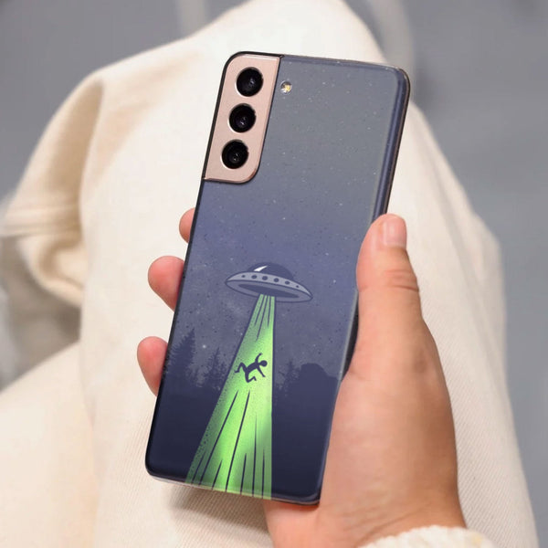 Husa Samsung Galaxy S21 FE model UFO, Silicon, TPU, Viceversa