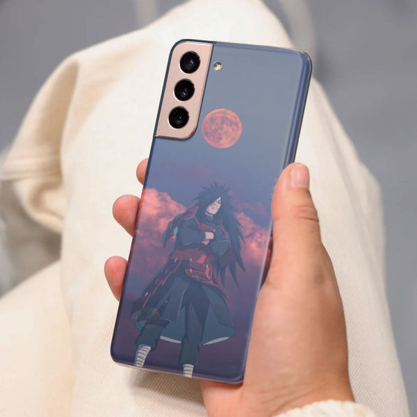 Husa compatibila cu Samsung Galaxy S21 FE model Uchiha Madara, Silicon, TPU, Viceversa