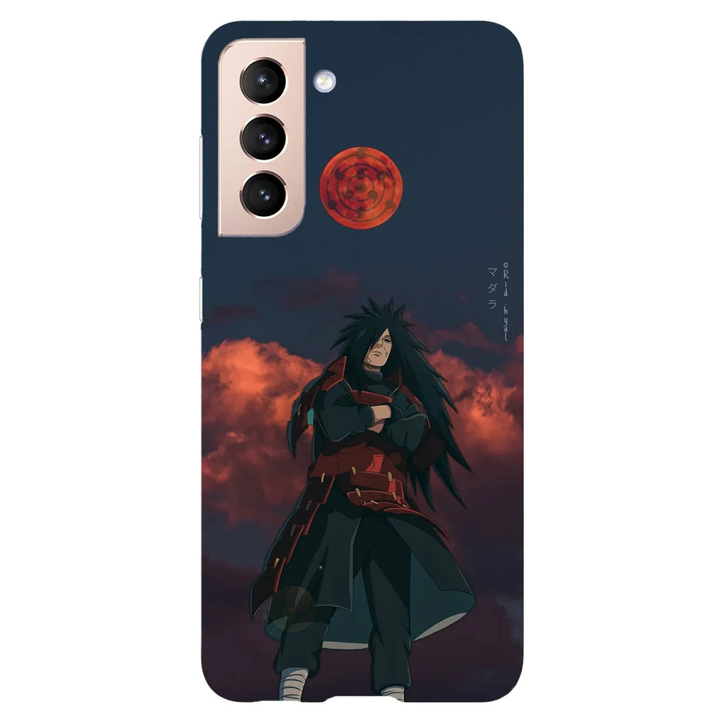 Husa compatibila cu Samsung Galaxy S21 Plus model Uchiha Madara, Silicon, TPU, Viceversa - Viceversa