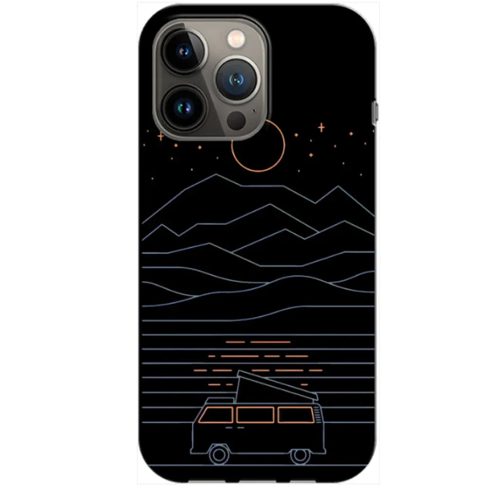 Husa compatibila cu Apple iPhone 14 Pro model Van Life, Silicon, TPU, Viceversa - Viceversa