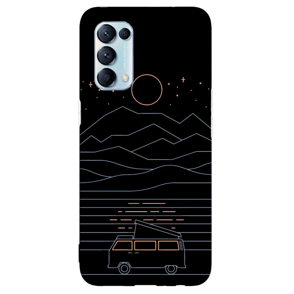 Husa compatibila cu Oppo Reno 6 Pro 5G model Van Life, Silicon, TPU, Viceversa - Viceversa